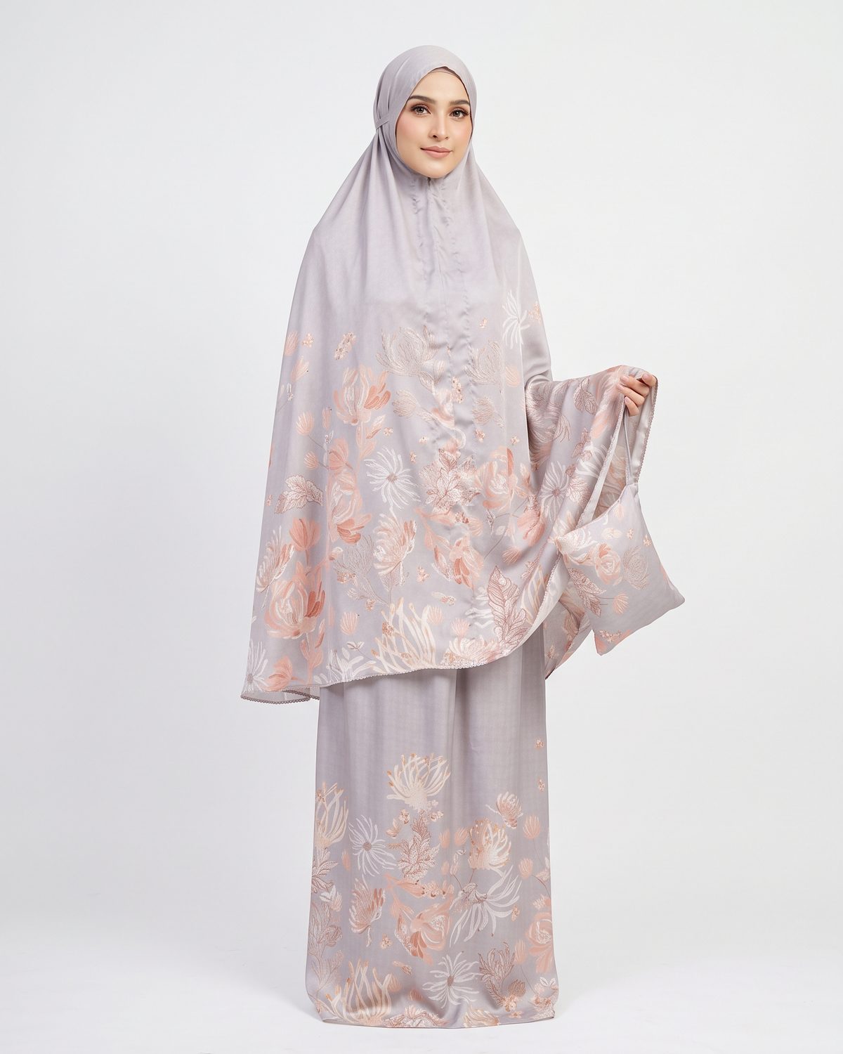 Misykath Editorial Lookbook Cover - Mukena Hermosa Silk Glossy
